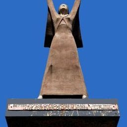 La estatua de la Pasionaria Dolores Ibarurri en Glasgow.