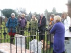 On the Wigtown Women's Heritage Walk, March 2010