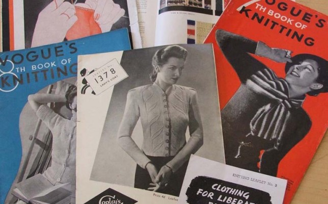 1930s knitting patterns from the Archive collection