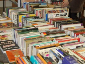 Plenty of books on offer at the GWL book sale