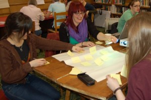 Volunteers at the GWL Values Session 2012