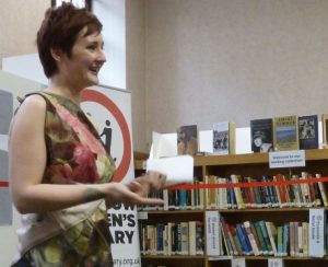 Kirsty Logan reading at a Two Decades Event in June 2012