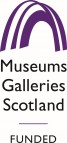 Museums Galleries Scotland funded logo