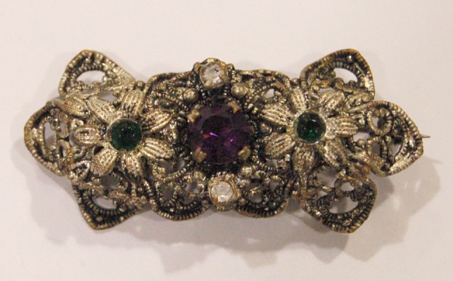 Suffragette brooch, c. early 20th century