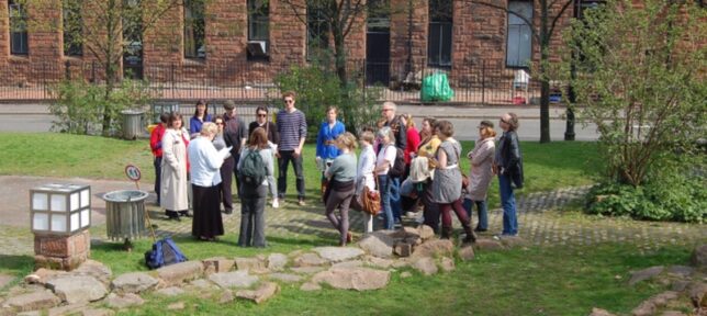 Hidden Gems of Garnethill Walk in April 2012