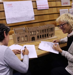 Signing the Licence for 23 Landressy Street