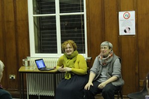 Sabina and Olgerta, co-editors of Ostrov. 