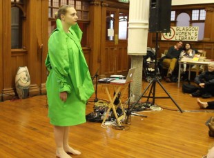 Ruth Barker performs at our Glasgow International event in April 2014