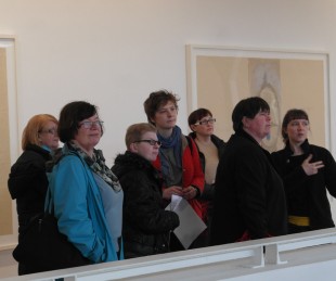 The Seeing Things group at Louise Bourgeois "I Give Everything Away", February 2014