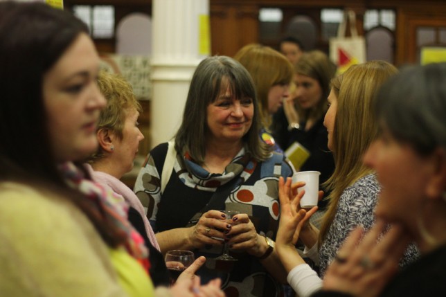 GWL supporters at the 21 Revolutions launch, 8th March 2014