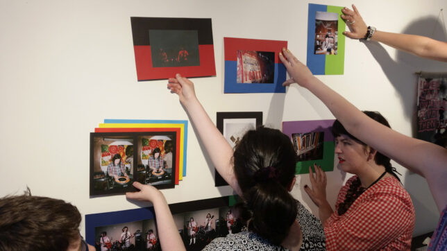 The Young Critics prepare their exhibition