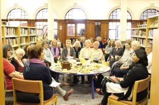 Poet, Salma, visits the Library for a special reading event.