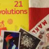 Art Lover’s Christmas package #3: 21 Revolutions, exclusive badges by Delphine Dallison, Makes You Think tote bag and more!