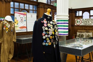 Our Badges of Honour exhibition launched on May Day and ran throughout May 2014.