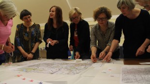 A National Lifelong Learning session mapping women's history in East Dunbartonshire 