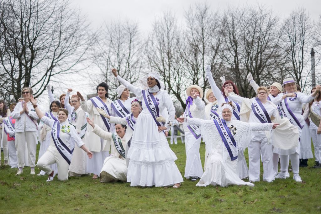 March of Women on Glasgow Green