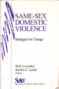Same-Sex Domestic Violence: Strategies for Change book cover