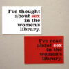 Sex in the Women's Library postcards