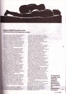 Spare Rib article on sadomachism (part 2), September 1986