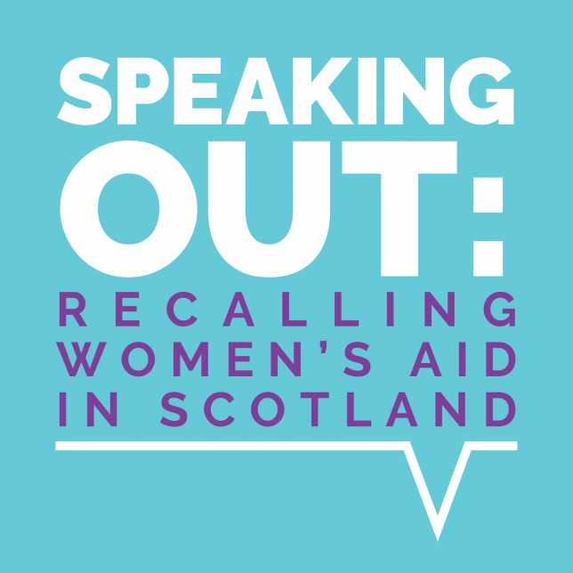 Speaking Out: Recalling Women's Aid in Scotland (logo)