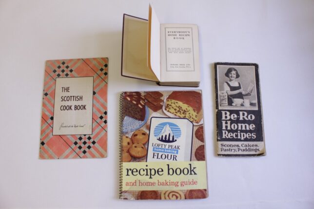 Selection of cookbooks, 1950s and 60s