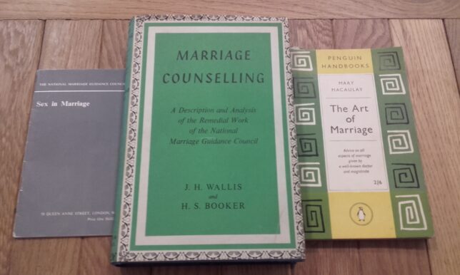 Sex and Marriage, National Marriage Guidance Council, Marriage Counselling, J.H.Wallis & H.S. Booker and The Art of Marriage, Mary Macaulay