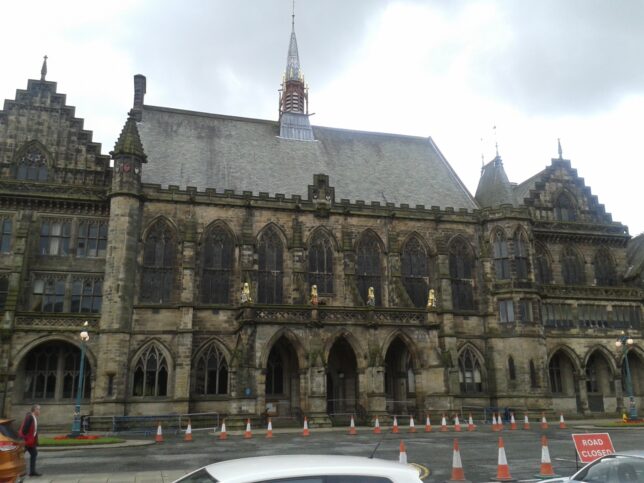 Rochdale Town Hall (Credit: Linda Woodburn)