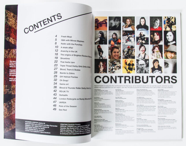 Inside Line magazine, Issue 1, September 2011 (contents page)
