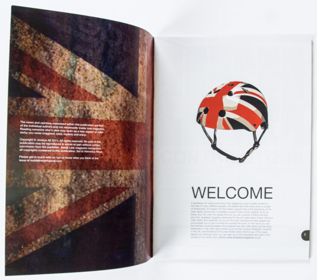 Inside Line magazine, Issue 1, September 2011 (welcome page)
