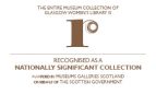 The Entire Museum Collection of Glasgow Women's Library is Recognised as a Nationally Significant Collection Awarded by Museums Galleries Scotland on behalf of the Scottish Government