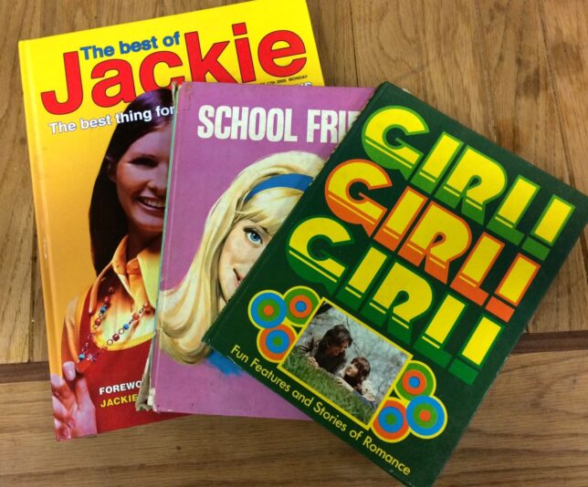 A small selection of girl's annuals from the archive