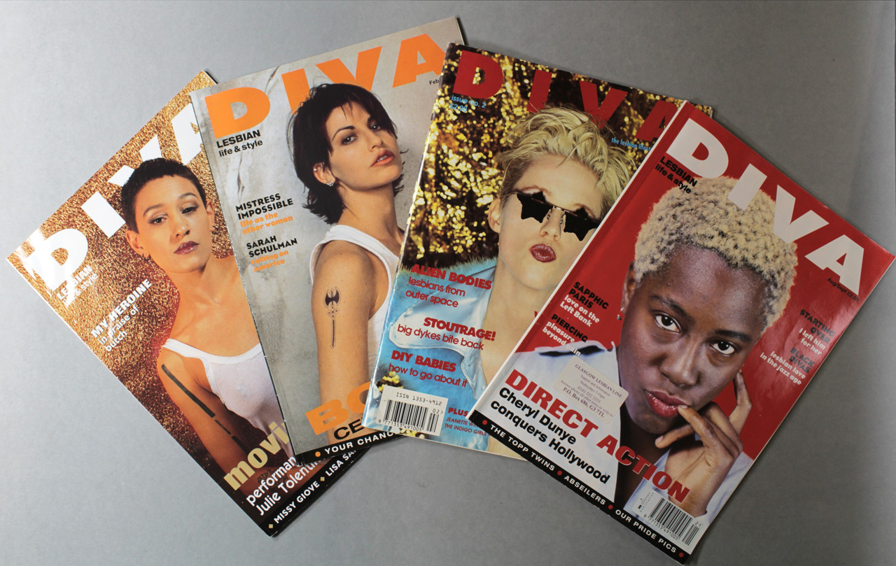 Diva Magazine covers, 1990s