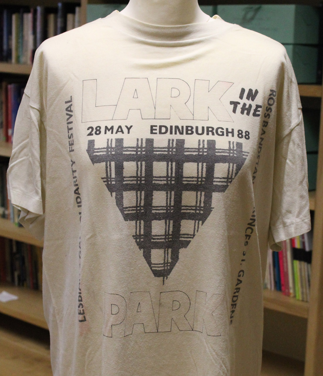 Lark in the Park T-shirt, unknown designer, 1988