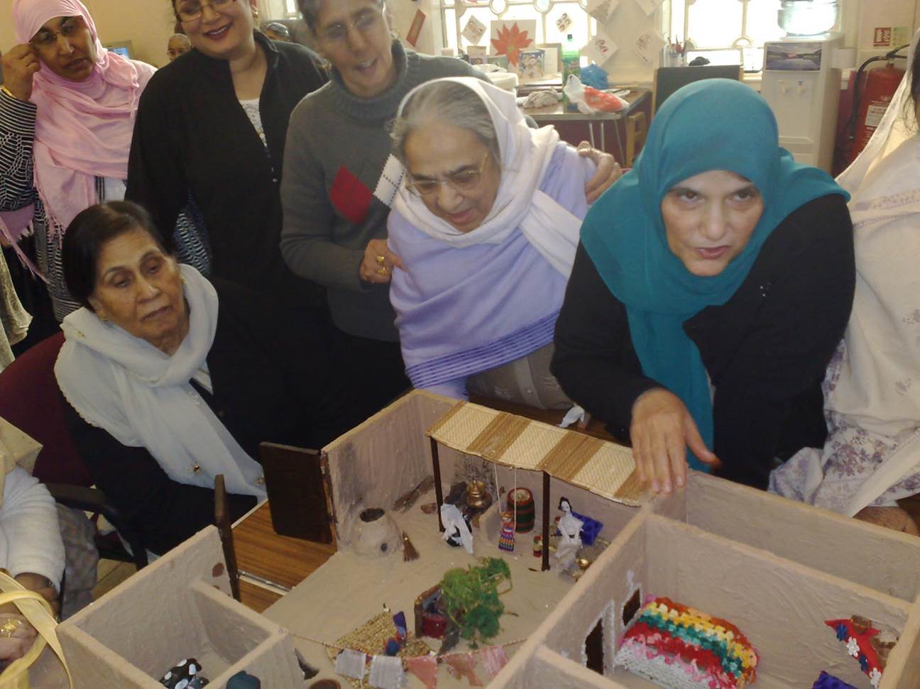 Model House made by women from South Asia, Glasgow Women’s Library