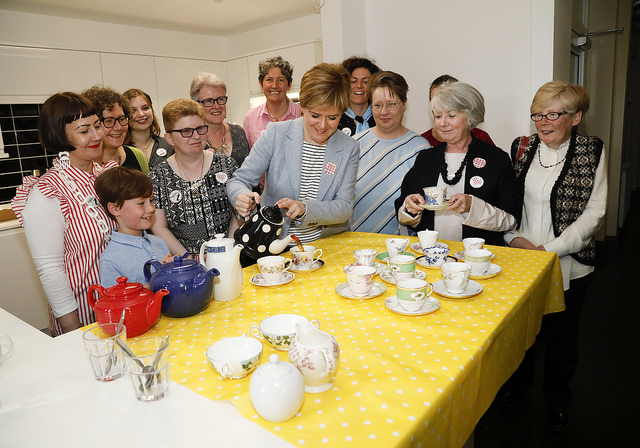 Nicola Sturgeon at GWL