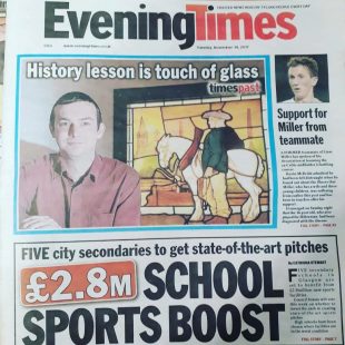 evening times seeing things coverage