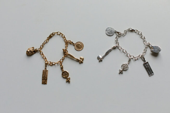 Feminist Charms bracelet