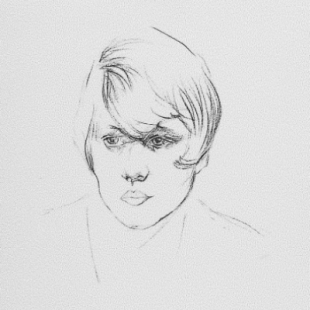 Sketch of Olive Fraser