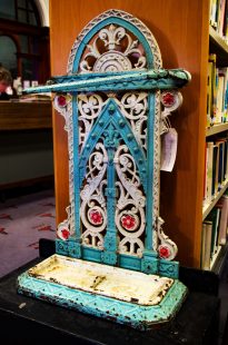 Suffragette Umbrella Stand Credit: Heather Gibson