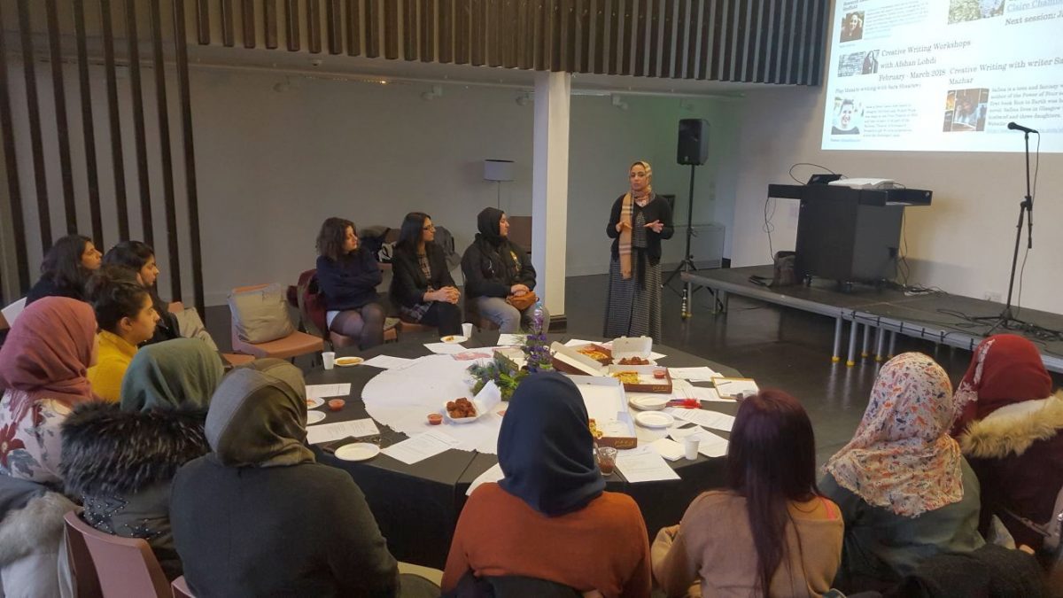 Creative Writing Workshop for Muslim Women, 2018. Credit: GWL