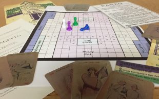 Panko and Suffragetto. Suffrage boardgames