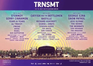 The lineup of TRNSMT Festival 