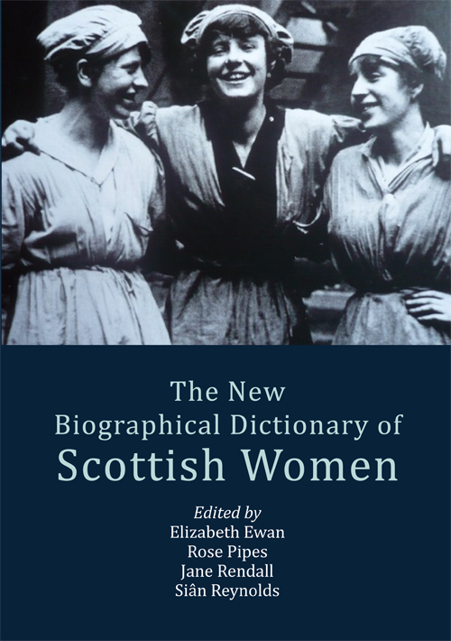 The New Biographical Dictionary of Scottish Women Book Cover