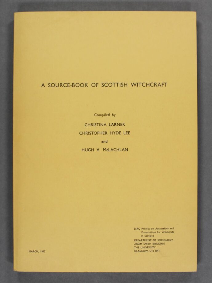 A yellow book with black text on the cover. March, 1977, is printed in the bottom left corner.