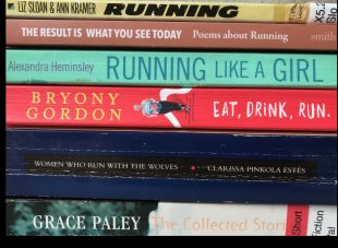 Books on Women and Running, GWL Collection. Credit: GWL