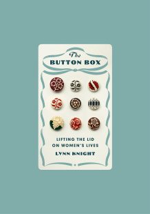 Cover with old fashioned writing and showing 9 different buttons neatly lined up to make a square.