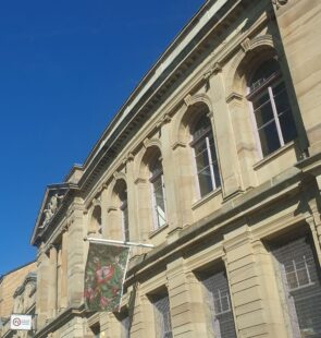 The GWL building under blue skies