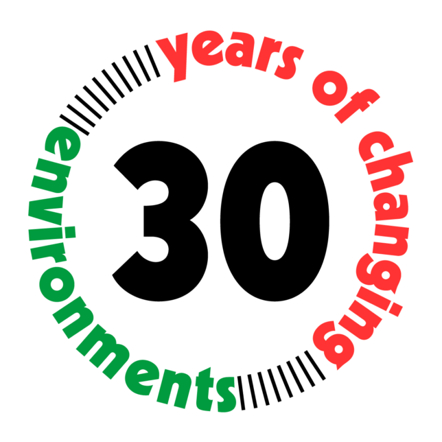 30 Years of Changing Environments logo