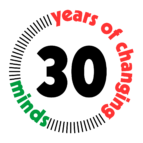 30 Years of Changing minds logo