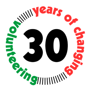 GWL: 30 Years of Changing volunteering logo
